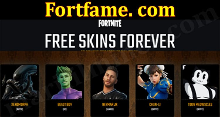 Fortfame. com (June) Have You Got Free Skins Here?