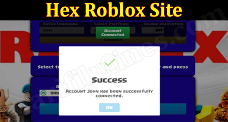 Hex Roblox Site {June 2021} Read For Entire Details!
