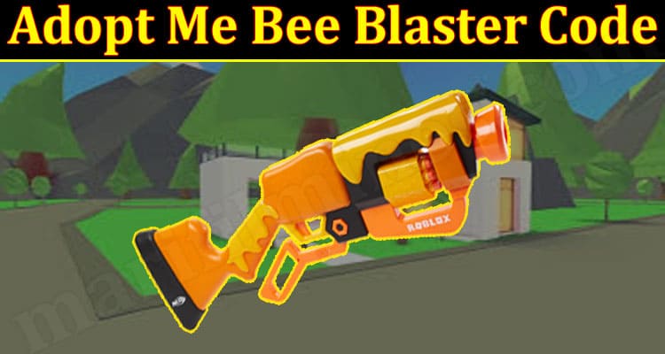 Adopt Me Bee Blaster Code 2021.