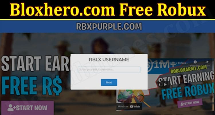 Bloxhero.com Free Robux 2021