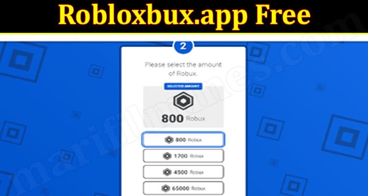 Robloxbux.app Free 2021.