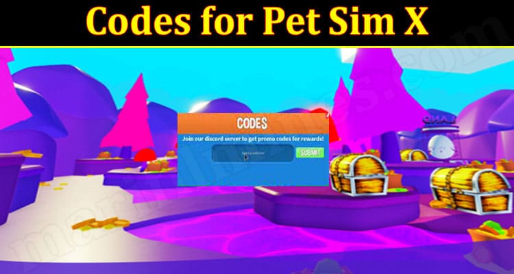 Pet simulator x codes 2021