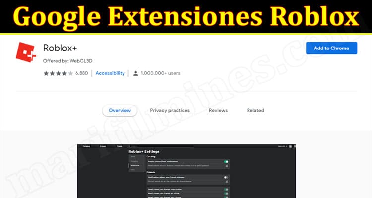 Google Extensiones Roblox Online Game Reviews