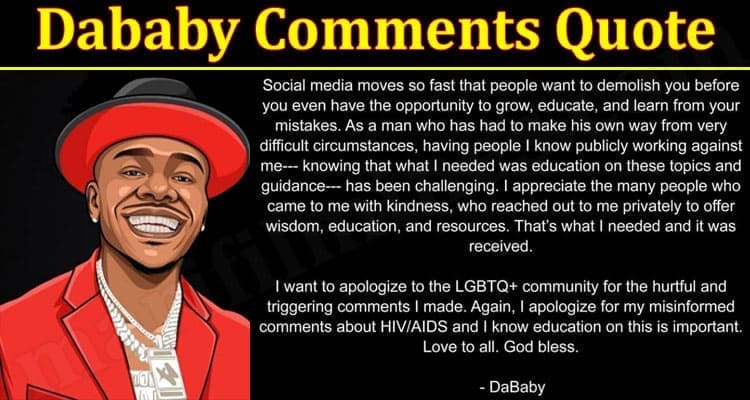 Latest News Dababy Comments Quote