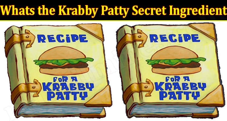 Latest News Krabby Patty Secret Ingredient 2021