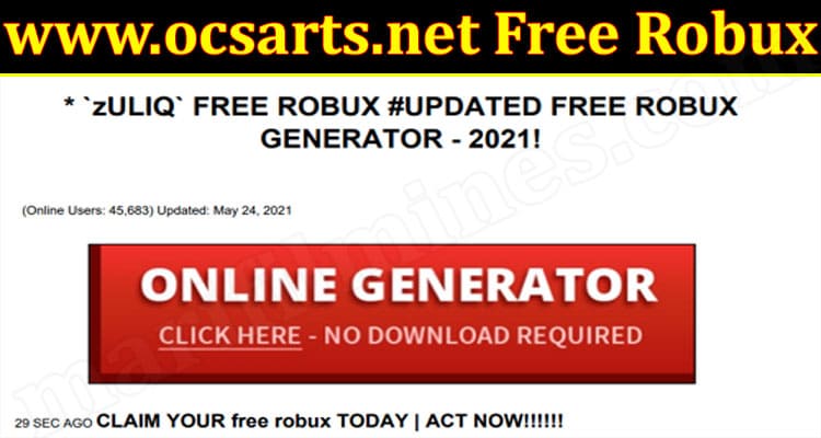 Latest News ocsarts.net-Free-Robux