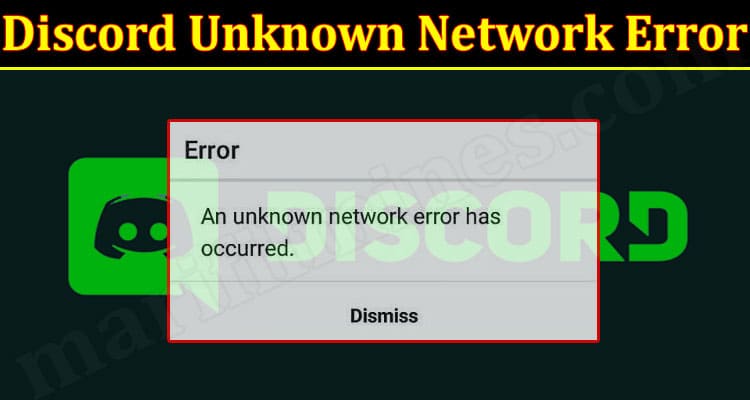 How to Solve Discord Unknown Network Error