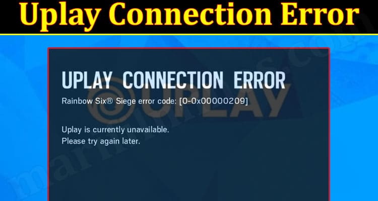 How to solution Uplay Connection Error
