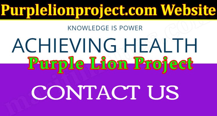 Latest News Purplelionproject.com Website