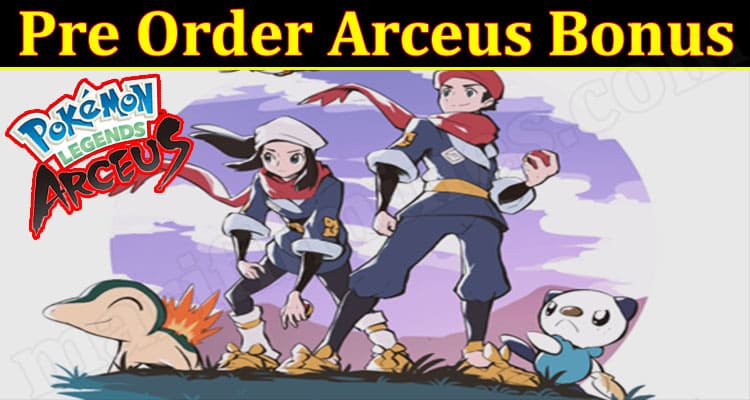 Gaming Tips Pre Order Arceus Bonus