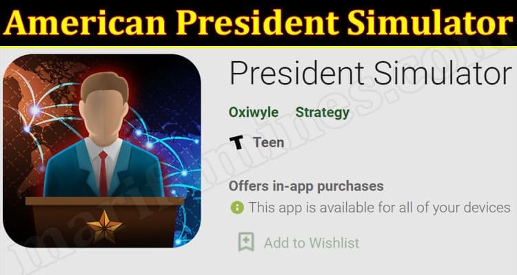 Latest News American President Simulator
