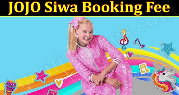 Latest News JOJO Siwa Booking Fee