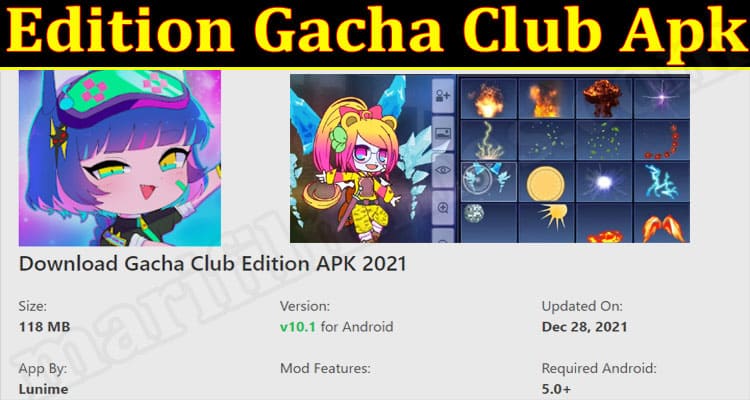 Gaming Tips Edition Gacha Club Apk