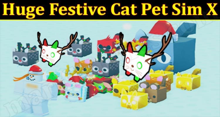 Gaming Tips Huge Festive Cat Pet Sim X