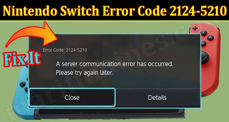 Gaming Tips Nintendo Switch Error Code 2124-5210