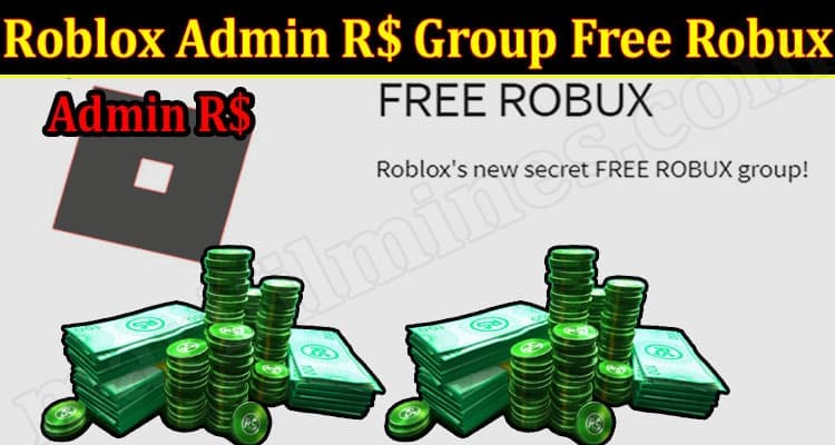 Gaming Tips Roblox Admin R$ Group Free Robux