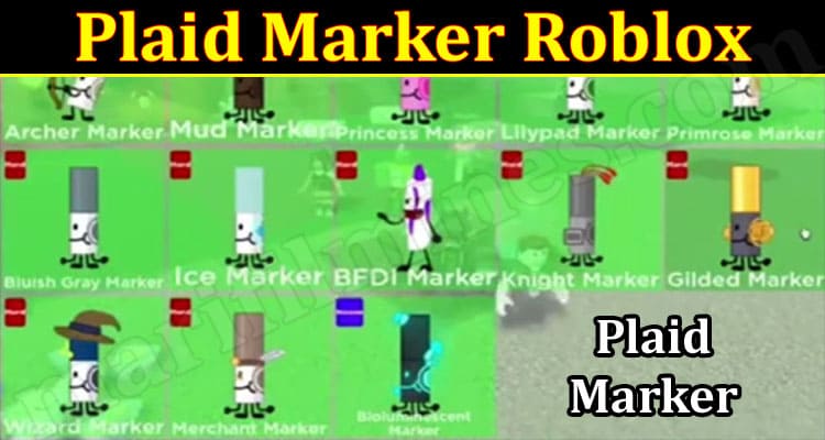 Gaming Tips Plaid Marker Roblox