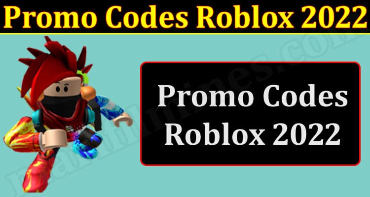 Roblox promo codes 2022