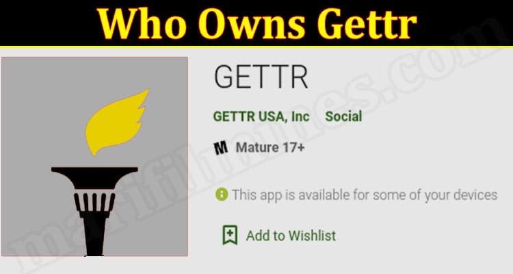Latest News Who Owns Gettr