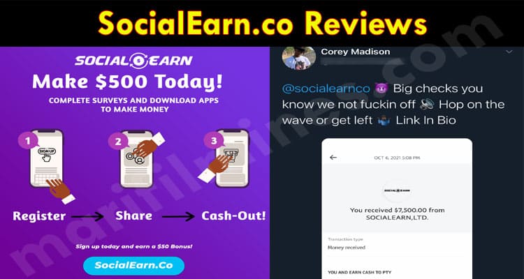 SocialEarn.co Online Reviews