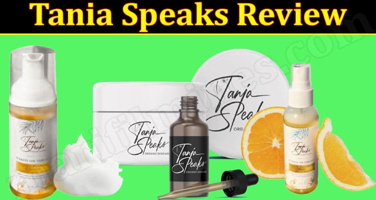Tania Speaks Online Website Review