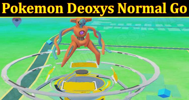 Latest News Pokemon Deoxys Normal Go