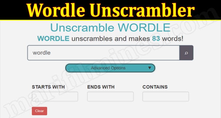 Gaming Tips Wordle Unscrambler