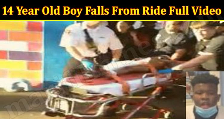 Latest News 14 Year Old Boy Falls From Ride Full Video
