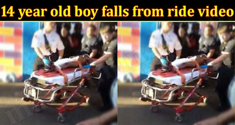 Latest News 14 year old boy falls from ride video