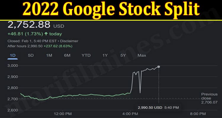 Latest News 2022 Google Stock Split