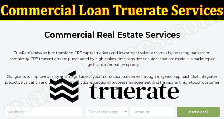 Latest News Commercial Loan Truerate Services