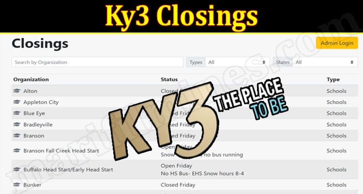 Latest News Ky3 Closings