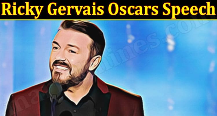 Latest News Ricky Gervais Oscars Speech