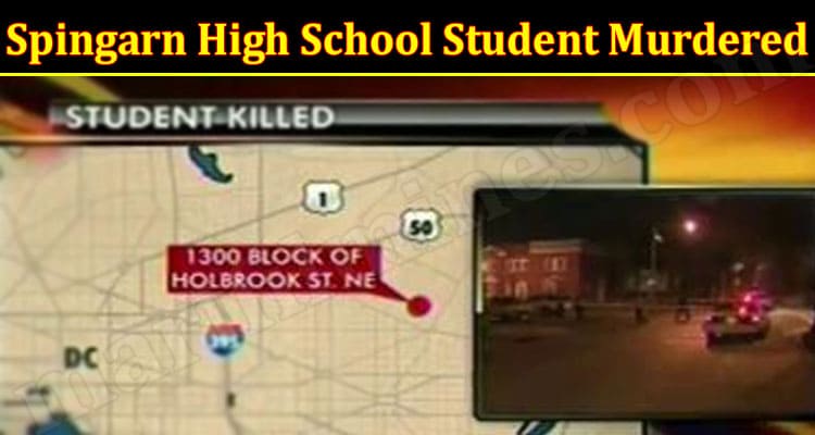 Latest News Spingarn High School Student Murdered