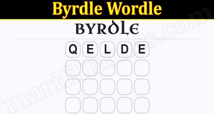 Gaming Tips Byrdle Wordle