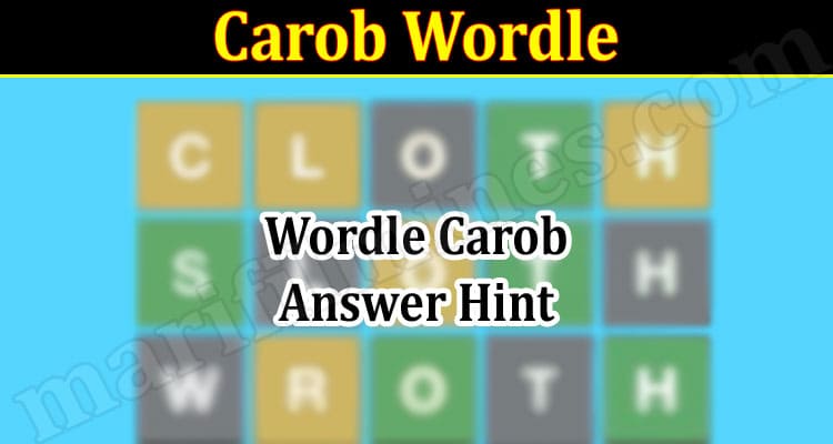 Gaming Tips Carob Wordle