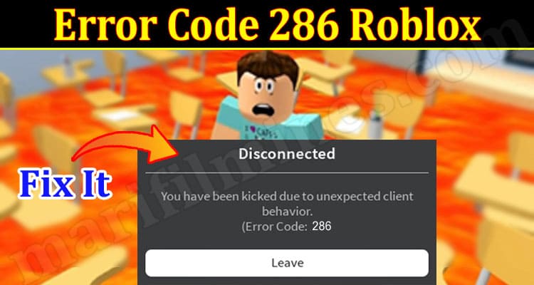 Gaming Tips Error Code 286 Roblox