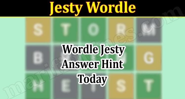 Gaming Tips Jesty Wordle