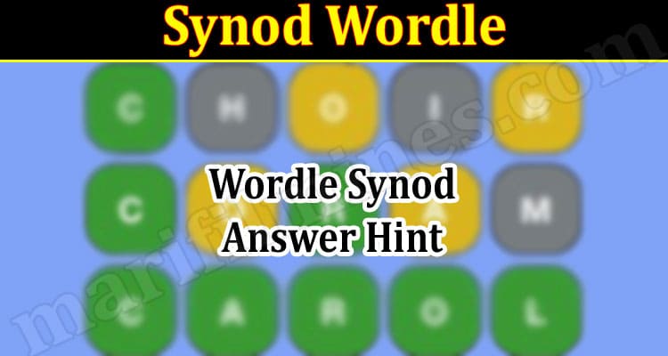Gaming Tips Synod Wordle