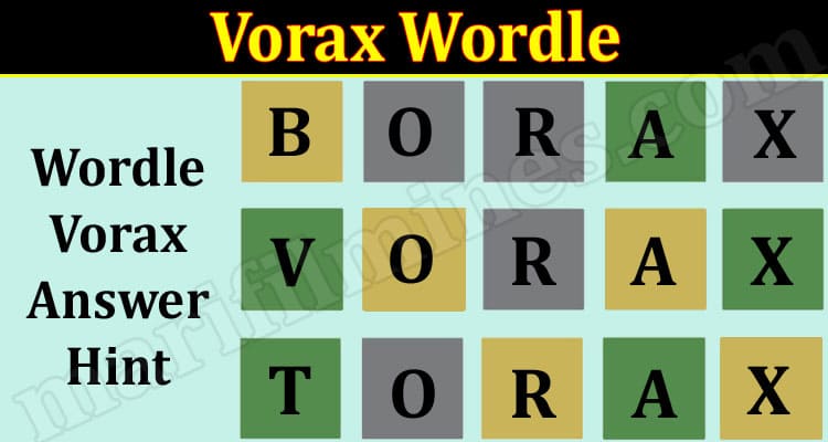Gaming Tips Vorax Wordle
