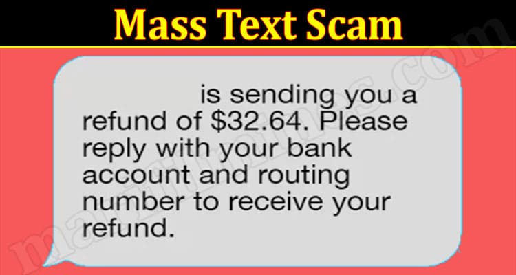Latest News Mass Text Scam