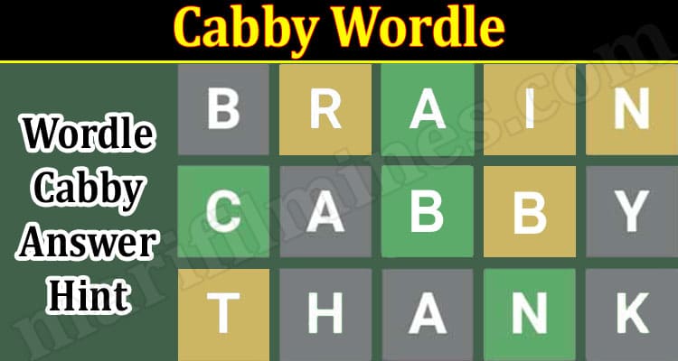 Gaming Tips Cabby Wordle
