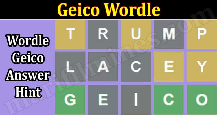 Gaming Tips Geico Wordle