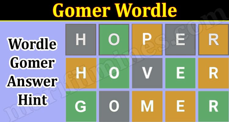 Gaming Tips Gomer Wordle