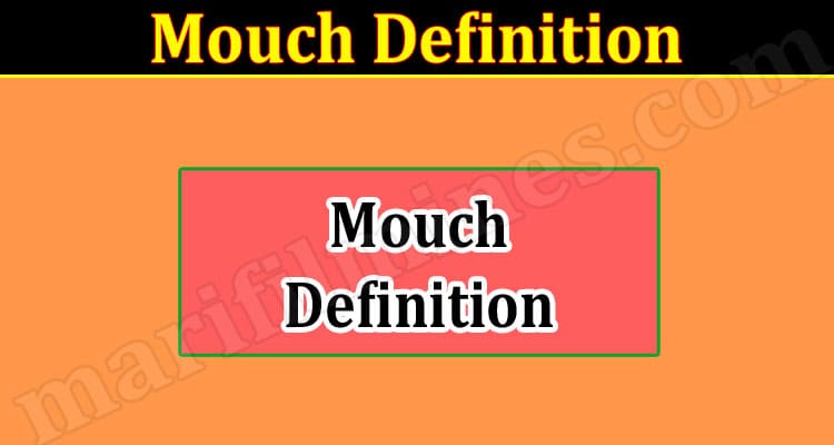 Gaming Tips Mouch Definition