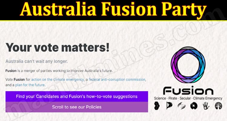 Latest News Australia-Fusion-Party