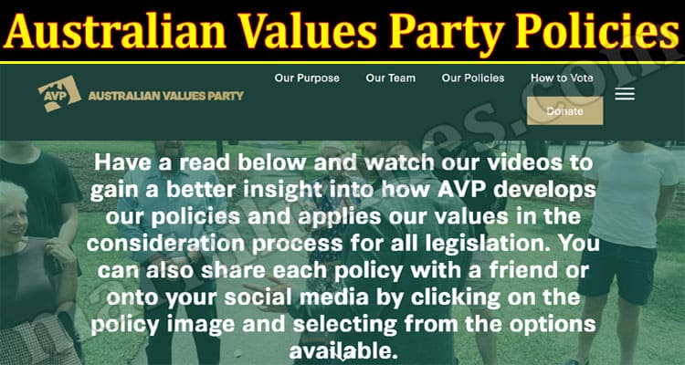Latest News Australian Values Party Policies