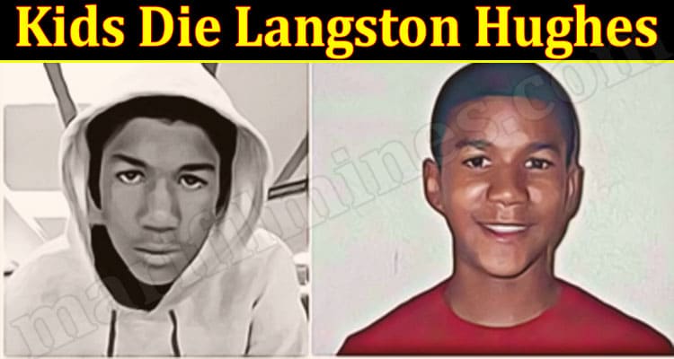 Latest News Kids Die Langston Hughes