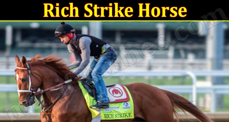 Latest News Rich Strike Horse