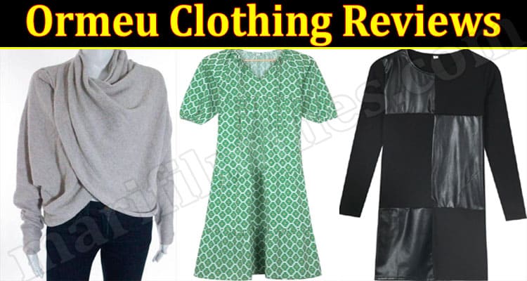Ormeu Clothing Online Website Reviews